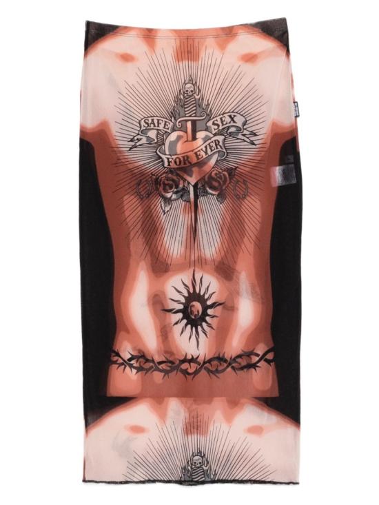 26SS 장 폴 고티에 롱 스커트 SK044 M026P 636000 Pink