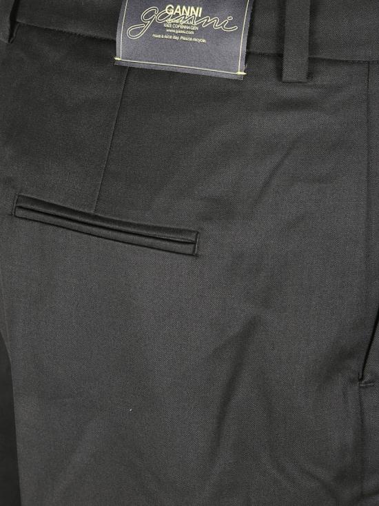 25FW 가니 스트레이트 팬츠 W0799 099 Black - GANNI