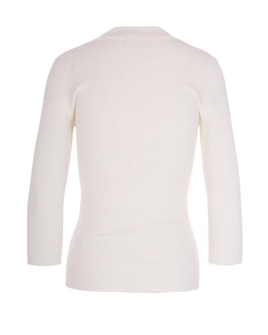 26SS 엘리자베타프랜치 스웨터 8502233 White - ELISABETTA FRANCHI