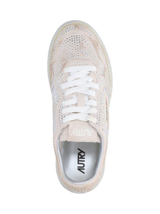 25FW 오트리 메달리스트 로우 레더 스니커즈 AULWNA01 White - AUTRY