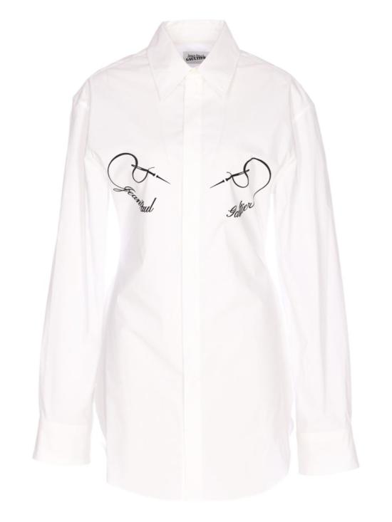 26SS 장 폴 고티에 셔츠 ST050 C071 0100 White
