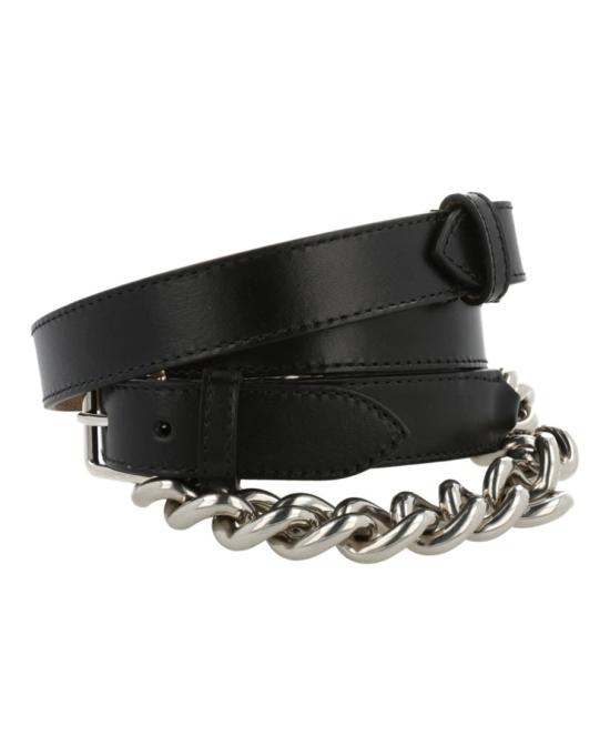  알렉산더 맥퀸 레귤러 벨트 667014 1BR0Y 1000 00002 70 Black - ALEXANDER MCQUEEN