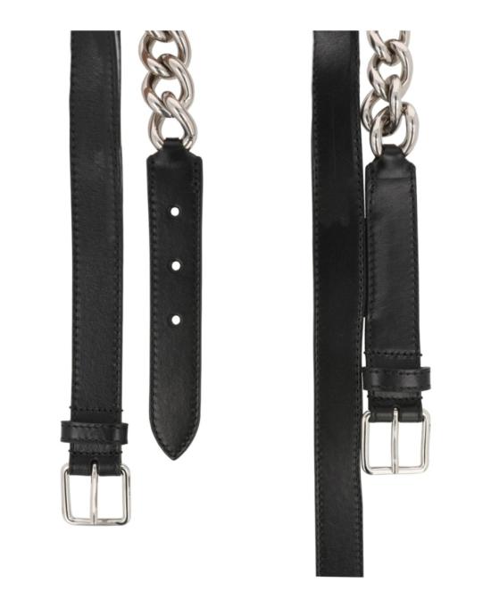 알렉산더 맥퀸 레귤러 벨트 667014 1BR0Y 1000 00002 70 Black - ALEXANDER MCQUEEN