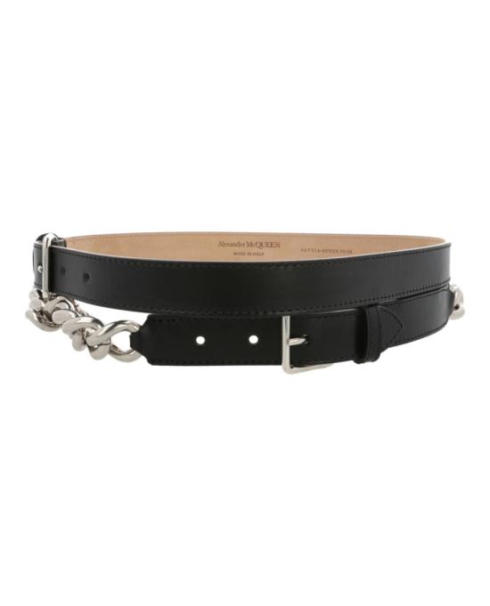  알렉산더 맥퀸 레귤러 벨트 667014 1BR0Y 1000 00002 70 Black