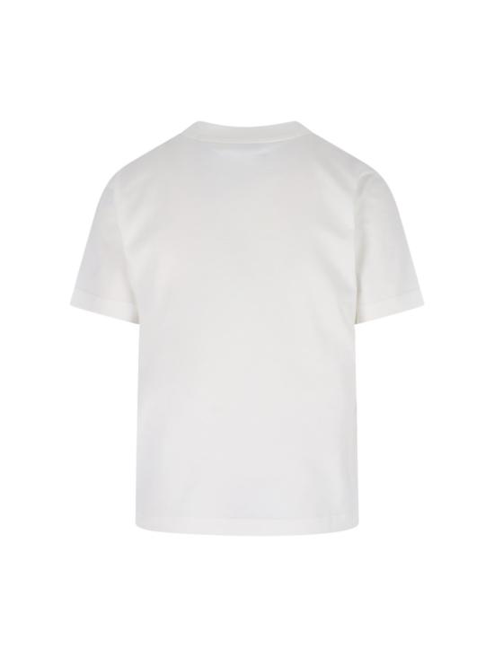 26SS 버버리 로고 코튼 티셔츠 8118978B7078 White - BURBERRY