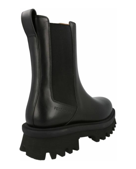  살바토레 페라가모 부츠 021740 763208 M 00002 8 Black - SALVATORE FERRAGAMO