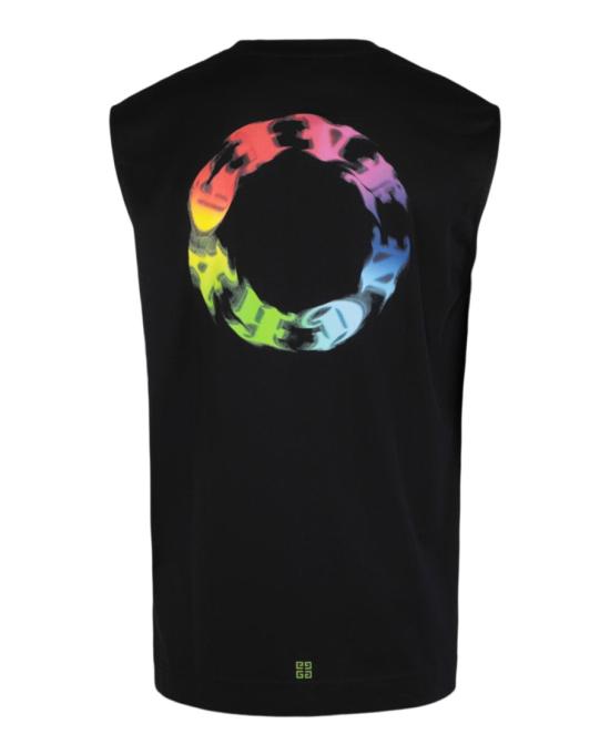  지방시 반팔 티셔츠 BM71CN 3YFR 001 00002 XS Black - GIVENCHY