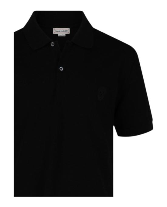  알렉산더 맥퀸 폴로 티셔츠 633843 QRX33 1000 00002 M Black - ALEXANDER MCQUEEN