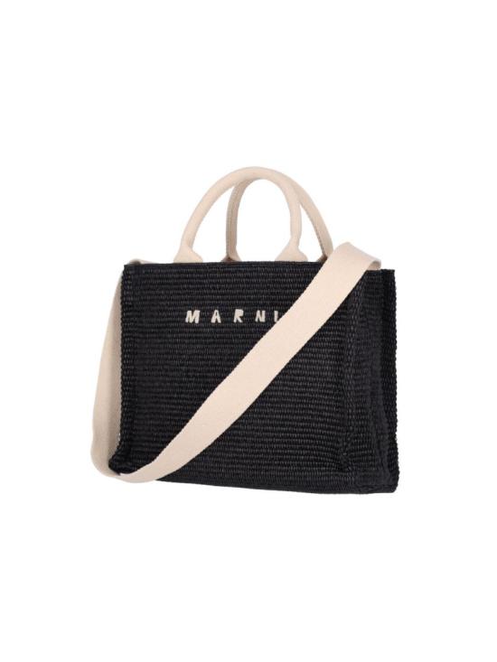 26SS 마르니 토트백 SHMP0077U0 P3860Z1Q44 Black - MARNI