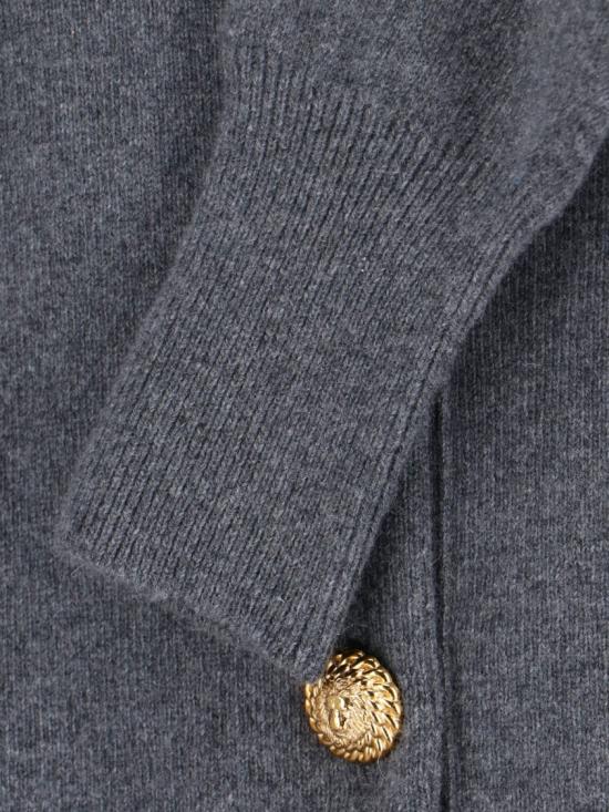 26SS 발망 가디건 GF1KL270KI879AY Grey - BALMAIN