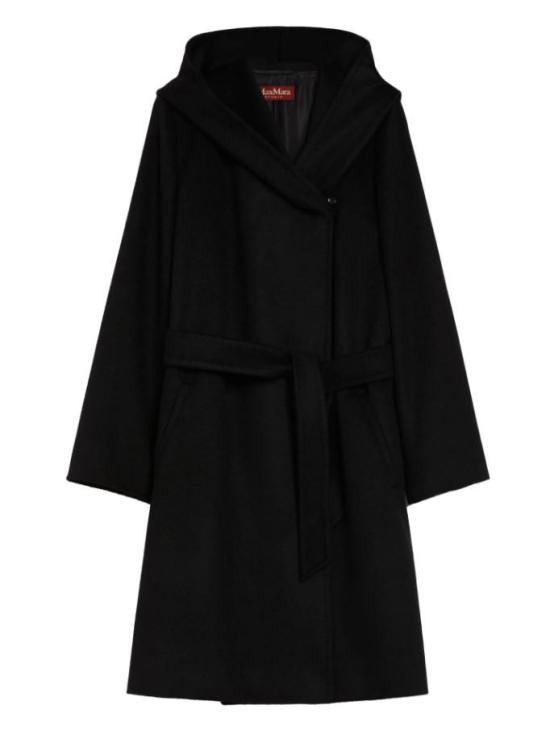 25FW 막스마라 코트 25260161392600 013 Black