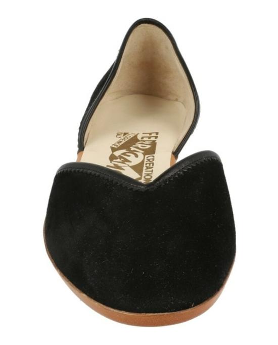  살바토레 페라가모 플랫 슈즈 01A736 599890 M 00002 6 Black - SALVATORE FERRAGAMO