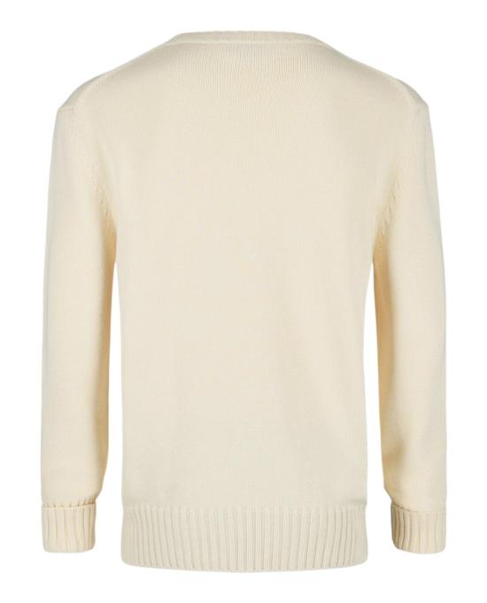  알렉산더 맥퀸 스웨터 626454 Q1WZL 9227 10012 L Neutrals - ALEXANDER MCQUEEN