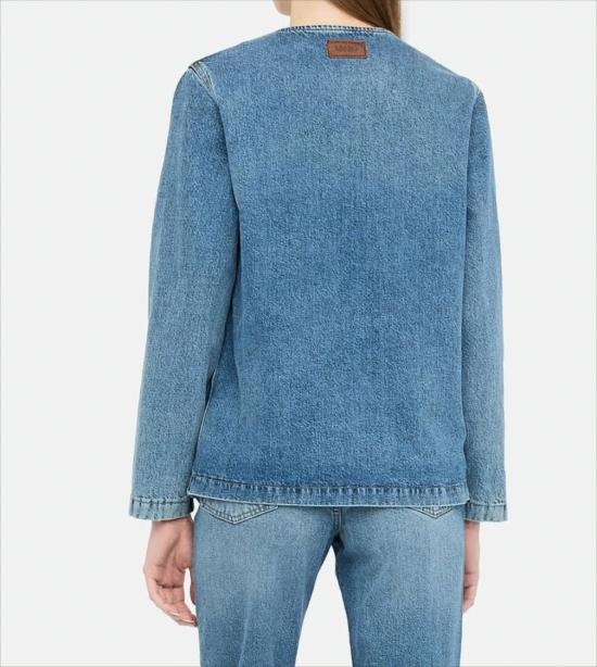 25FW 리우조 데님 자켓 UF5188D4854 78935 Blue - LIU JO