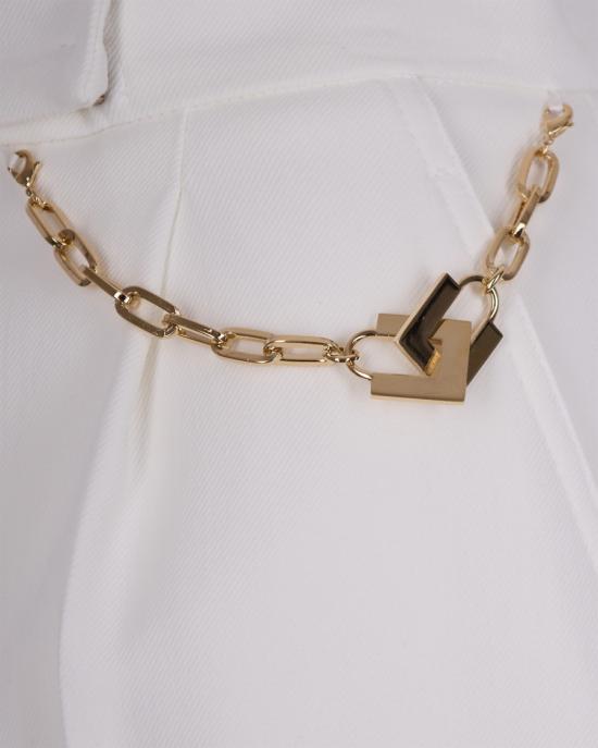 26SS 엘리자베타프랜치 숏팬츠 3942592 White - ELISABETTA FRANCHI