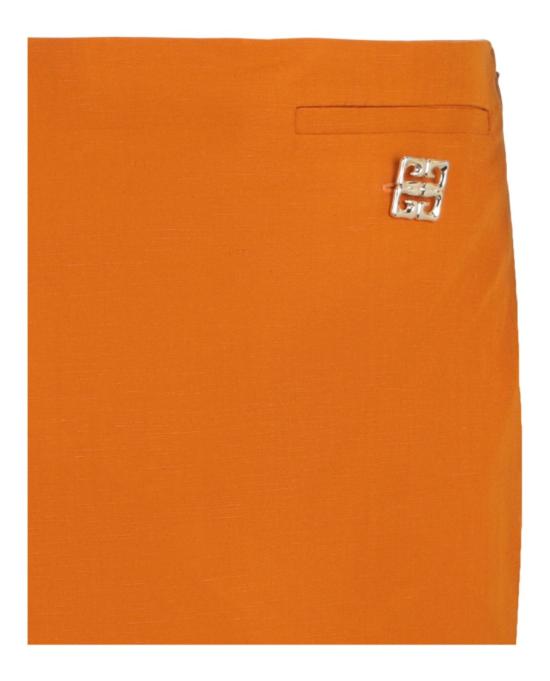 지방시 숏 스커트 BW40WB 15M3 801 80006 34 Orange - GIVENCHY
