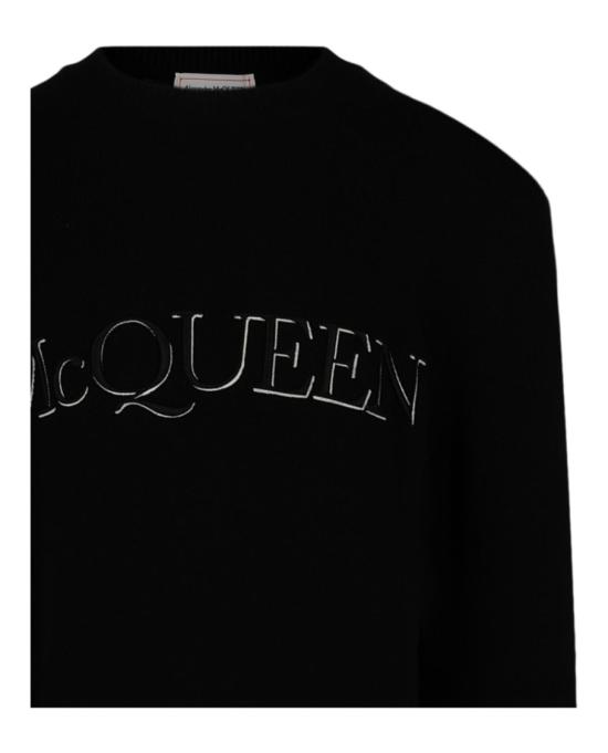  알렉산더 맥퀸 스웨터 651184 Q1XAY 1011 00008 L Black - ALEXANDER MCQUEEN