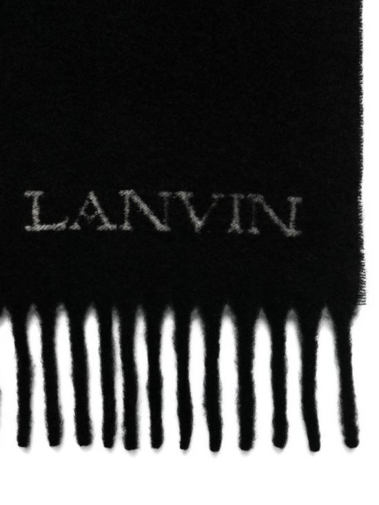 25FW 랑방 머플러/스카프 710003814003 BLACK - LANVIN