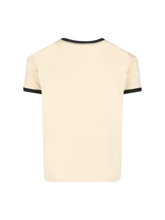 26SS 발렌티노 가라바니 반팔 티셔츠 8V3MG17DBC5QT3 Neutrals - VALENTINO GARAVANI