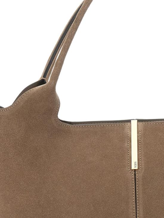 26SS 토즈 미디움 스몰 쇼퍼백 XBWEBRA0250XBL C413 Brown - TODS