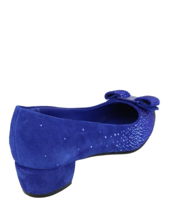  살바토레 페라가모 힐/펌프스 01F609 763697 1B 40045 9 Blue - SALVATORE FERRAGAMO