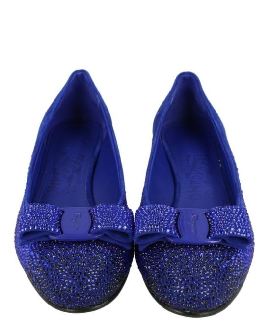  살바토레 페라가모 힐/펌프스 01F609 763697 1B 40045 9 Blue - SALVATORE FERRAGAMO