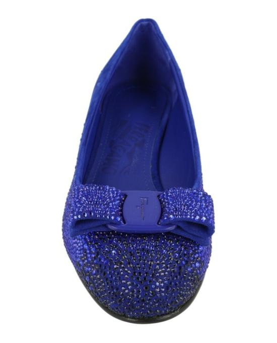  살바토레 페라가모 힐/펌프스 01F609 763697 1B 40045 9 Blue - SALVATORE FERRAGAMO