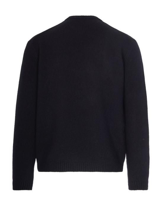 25FW 메종키츠네 스웨터 6578028 Black - MAISON KITSUNE