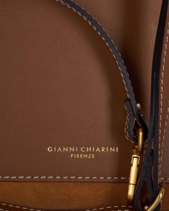 26SS 지아니 끼아리니 숄더백 7811573 Brown - GIANNI CHIARINI