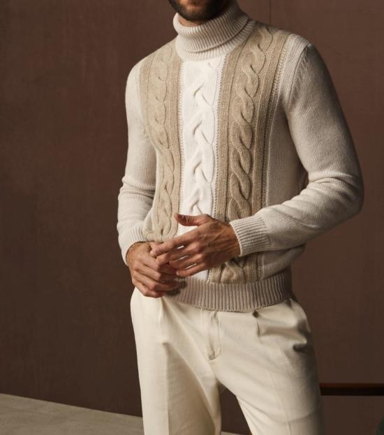 25FW 그랑싸쏘 터틀넥 13130 25078 054 Neutrals - GRAN SASSO