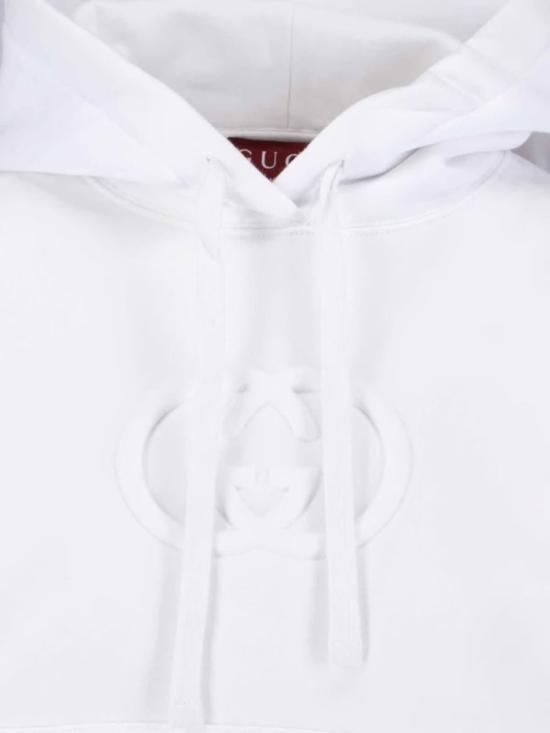 25FW 구찌 후드 티셔츠 837930XJHJO9692 White - GUCCI
