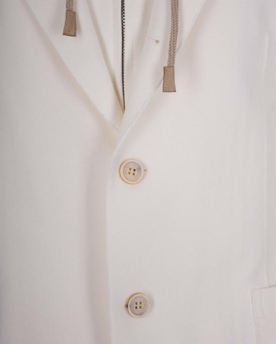 26SS 일레븐티 수트 자켓 443014 White - ELEVENTY