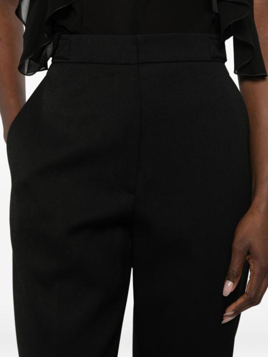 25FW 랑방 스트레이트 팬츠 RW TR0036 4885 H25 10 Black - LANVIN