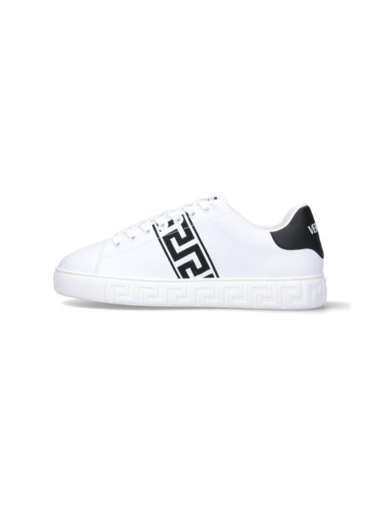 26SS 베르사체 그레카 로고 스니커즈 1014460 1A007762W020 White - VERSACE