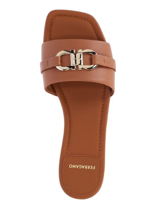 26SS 살바토레 페라가모 샌들 769637002 Brown - SALVATORE FERRAGAMO