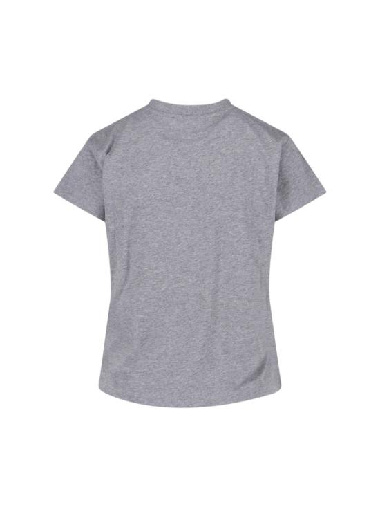 26SS MM6 메종마르지엘라 뉴메릭 코튼 저지 티셔츠 S52GC0327 M20170856M Grey - MM6 MAISON MARGIELA