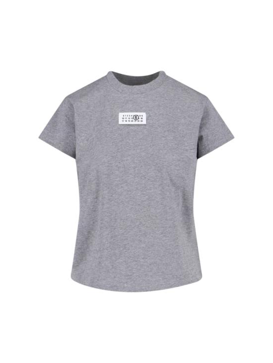 26SS MM6 메종마르지엘라 뉴메릭 코튼 저지 티셔츠 S52GC0327 M20170856M Grey