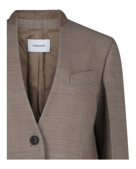  살바토레 페라가모 수트 자켓 13C880 770032 20038 38 Grey - SALVATORE FERRAGAMO