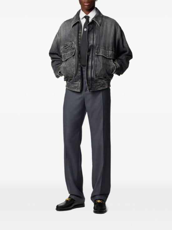 26SS 베르사체 스트레이트 팬츠 10188961A167261E880 Grey - VERSACE