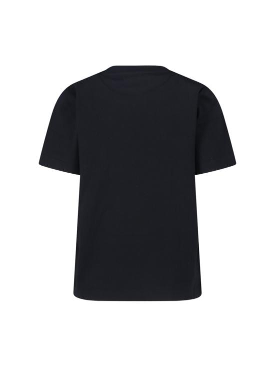 26SS 버버리 나이트 스탬프 코튼 티셔츠 8111658A1189 Black - BURBERRY