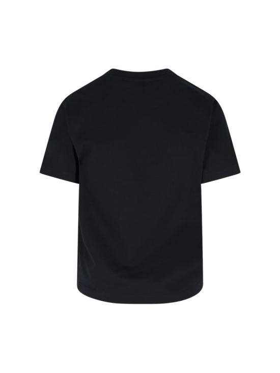 26SS 버버리 로고 코튼 티셔츠 8118977A1189 Black - BURBERRY