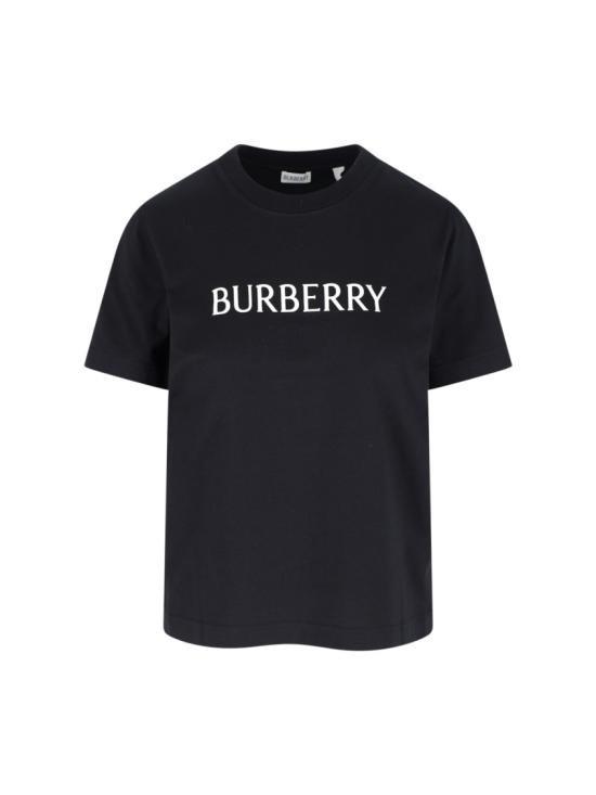 26SS 버버리 로고 코튼 티셔츠 8118977A1189 Black