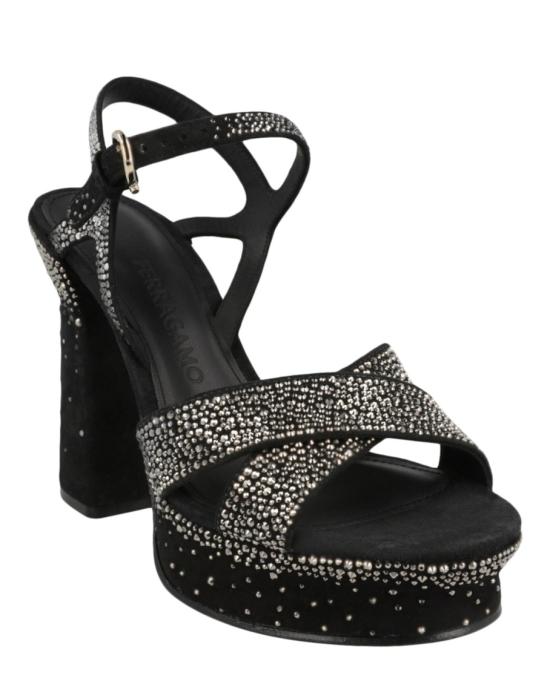  살바토레 페라가모 샌들 01E915 761473 1C 00002 7 5 Black - SALVATORE FERRAGAMO
