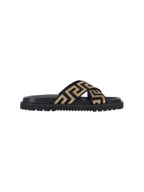 26SS 베르사체 로퍼 1016188 1A146352B130 Black