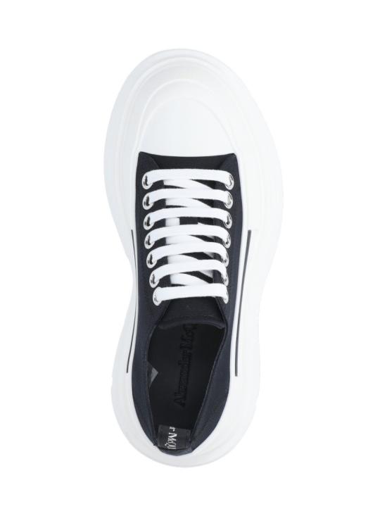 26SS 알렉산더 맥퀸 트레드 슬릭 레이스업 슈즈 697072 W4AAQ1070 Black - ALEXANDER MCQUEEN