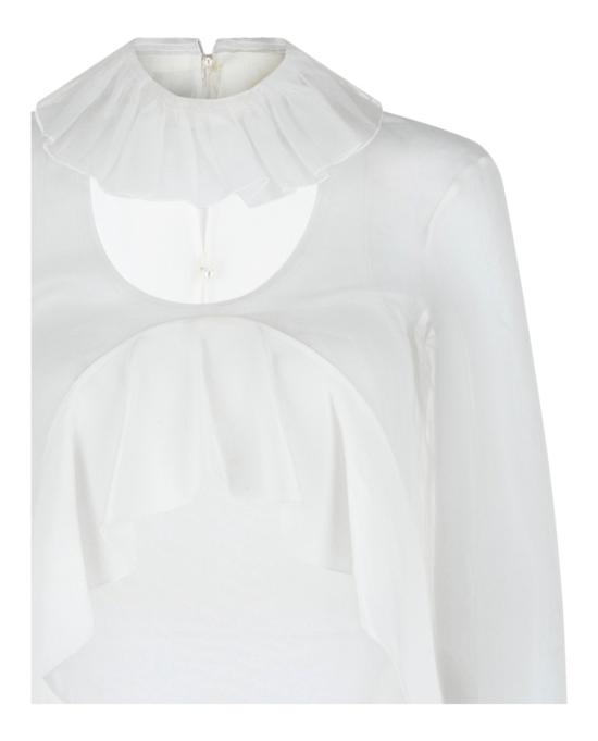  지방시 긴팔 티셔츠 BW613U 14P8 100 10002 40 White - GIVENCHY