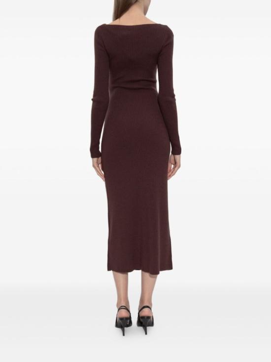 26SS 디젤 미디 원피스 A189050PLBF61J Brown - DIESEL