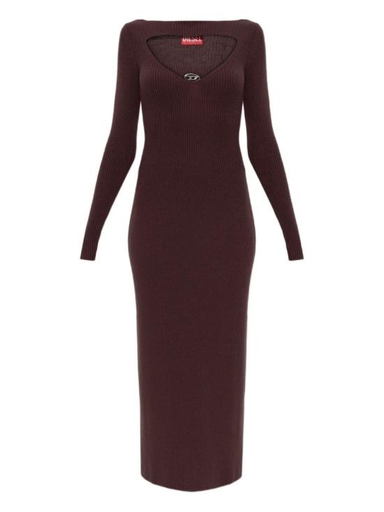 26SS 디젤 미디 원피스 A189050PLBF61J Brown