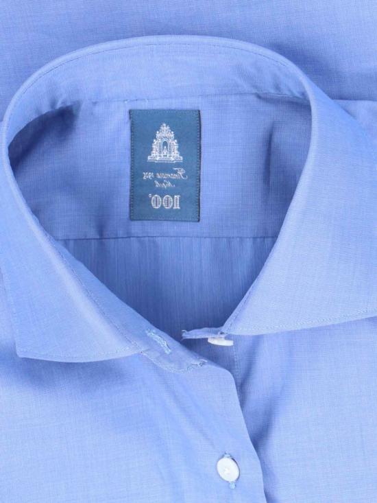 25FW 피나모레 긴팔 셔츠 C0239 170 2M ZANTE56 Blue - FINAMORE
