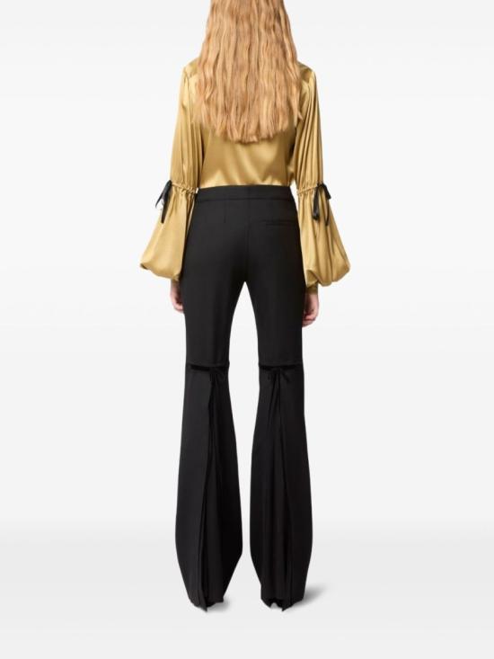 26SS 니나리찌 스트레이트 팬츠 26PCPA007 WV0323 U9000 Black - NINA RICCI
